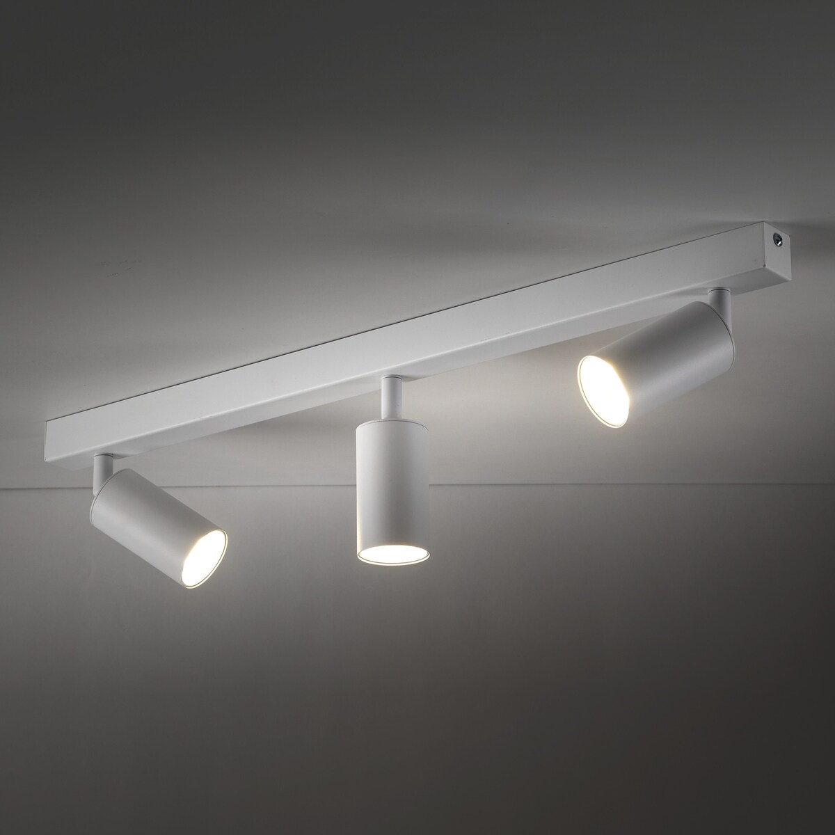 Lampa sufitowa spot TK Lighting AMIS WHITE 3 biała ze złotem, 3xGU10, regulowane reflektory