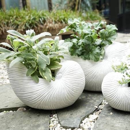 Doniczka Shellfish, 34 x 22 x 21,5 cm