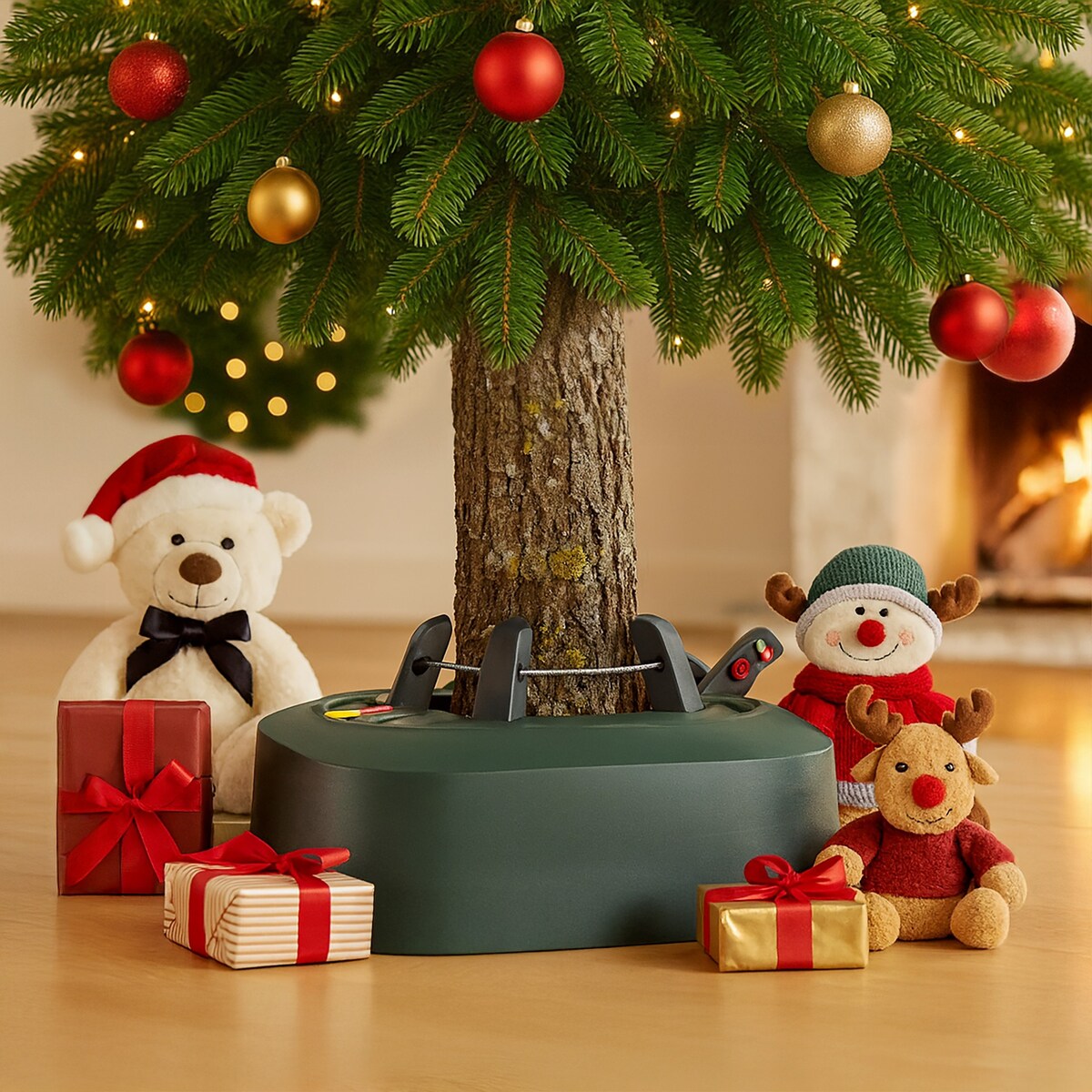 Stojak choinkowy pod CHOINKĘ na wodę STABILNY duży PODSTAWKA 32cm JUMIhome