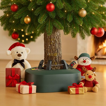 Stojak choinkowy pod CHOINKĘ na wodę STABILNY duży PODSTAWKA 32cm JUMIhome