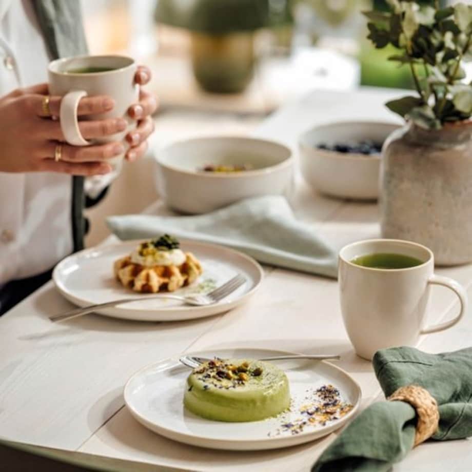 Zestaw śniadaniowy dla 2 osób Crafted Cotton Villeroy & Boch