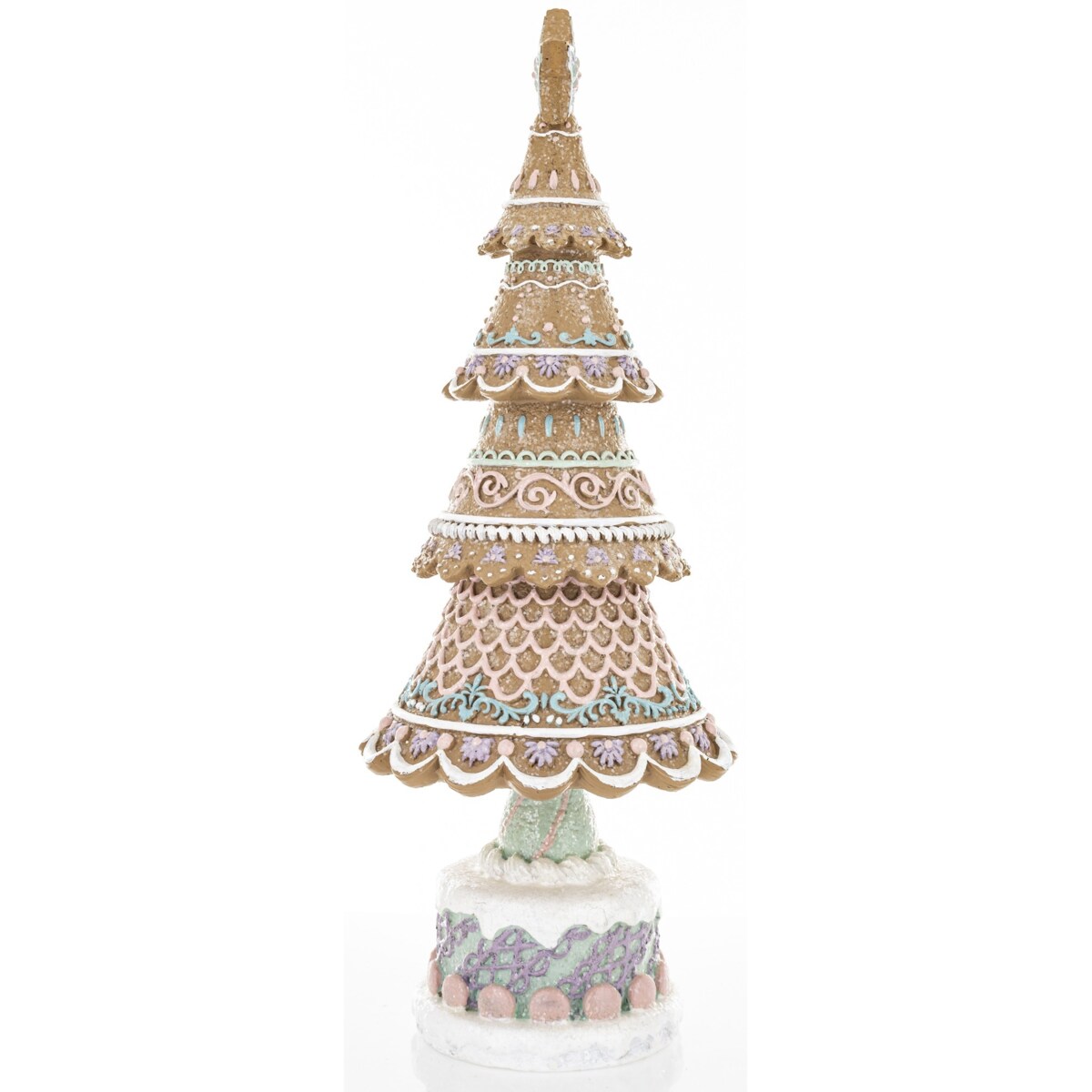 Dekoracja - choinka z ciasteczkami 31x9,5x9,5 cm DONATS