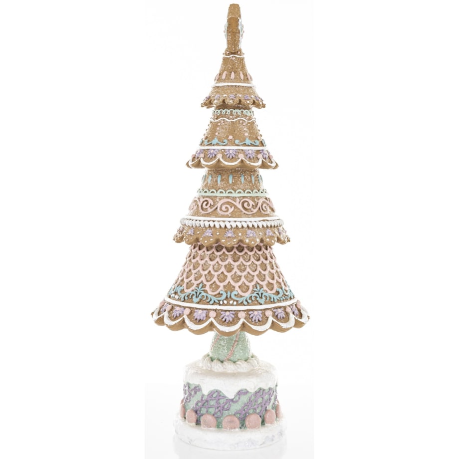 Dekoracja - choinka z ciasteczkami 31x9,5x9,5 cm DONATS