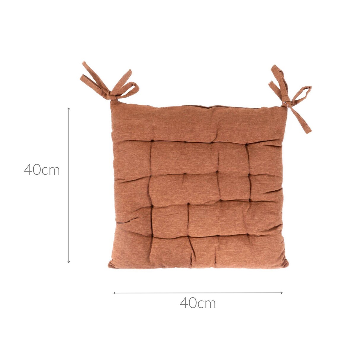 Kwadratowa poduszka na krzesło, 40 x 40 cm