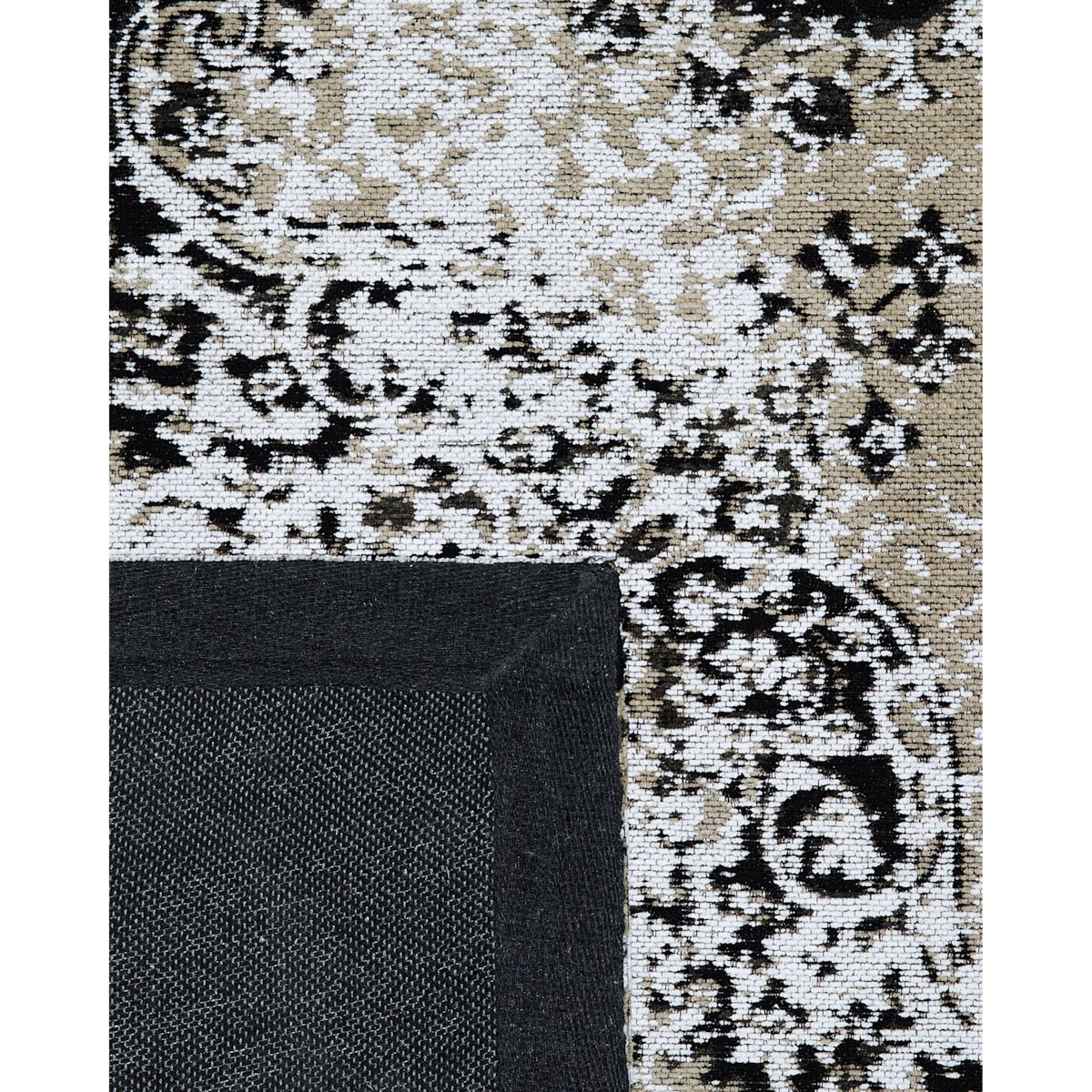 Dywan bawełniany 140 x 200 cm szary ALMUS