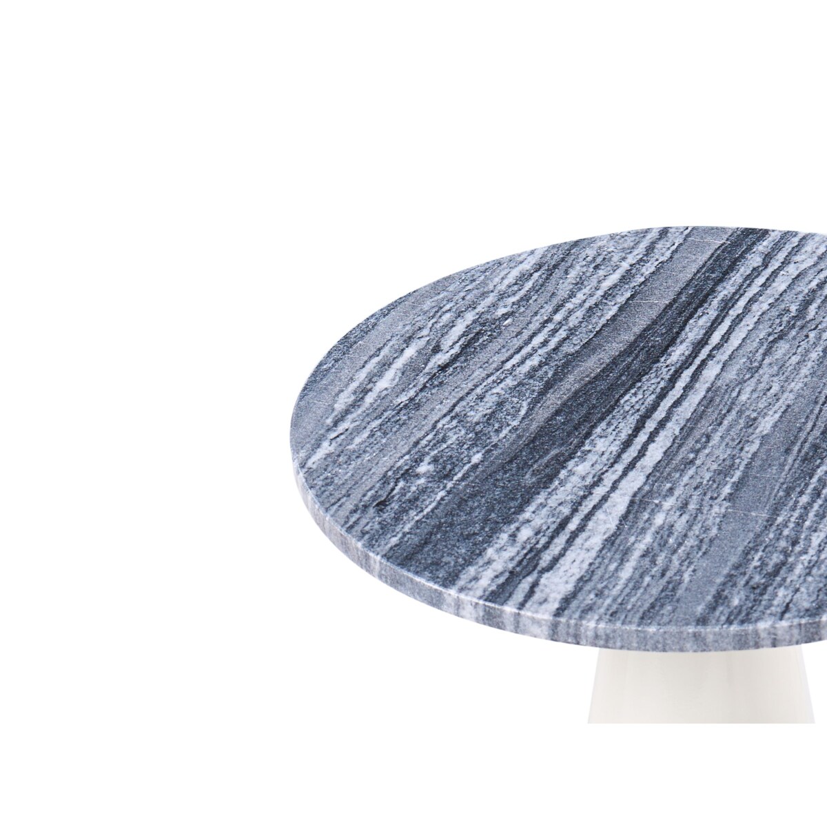 Stolik pomocniczy AMISTAD Metal Biały