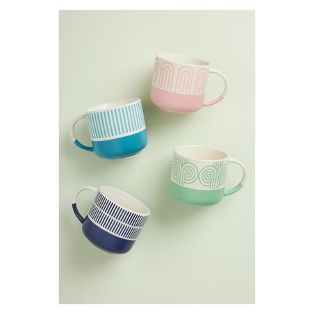 Kubek Arches, 400 ml, niebieski