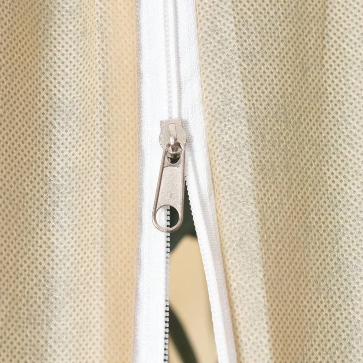 vidaXL Kaptur ochronny na rośliny, z suwakiem, 70 g/m², 3,93x3,5 m