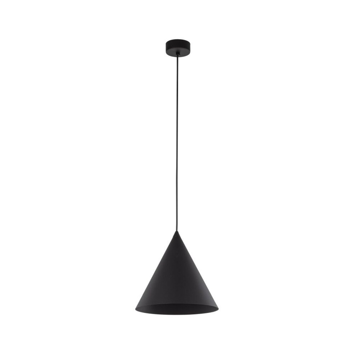 Lampa wisząca czarna SHINE BLACK 6630 TK Lighting E27 regulowana do salonu kuchni jadalni