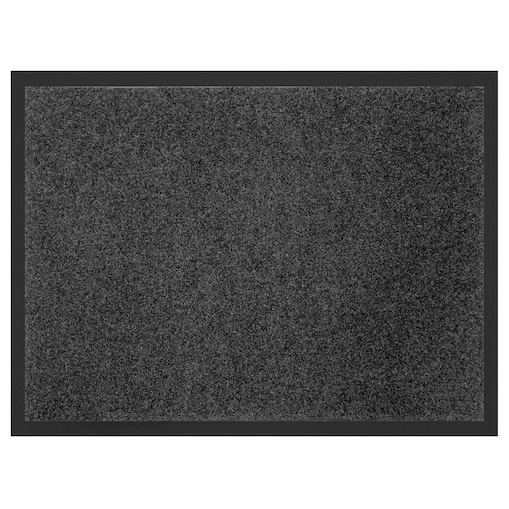 Mata prostokątna antypyłowa TELIO GREY, 50 x 80 cm