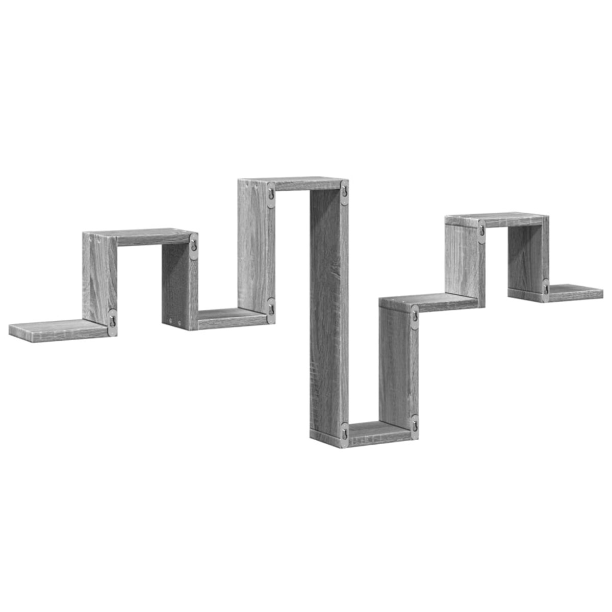 vidaXL Półka wisząca, szary dąb sonoma, 104,5x10x43 cm