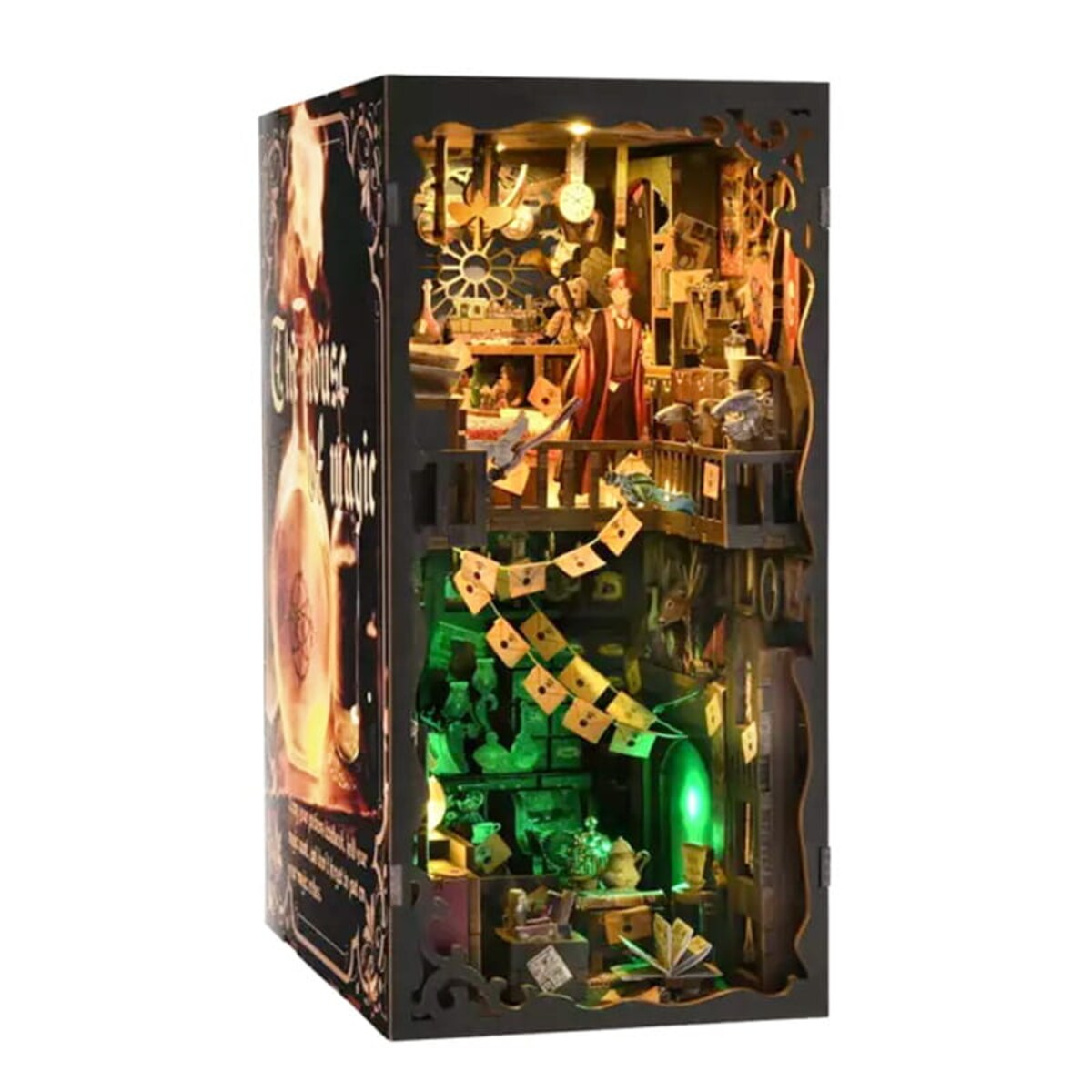 Miniaturowy domek Book Nook - Dom czarów - Aslowsnail