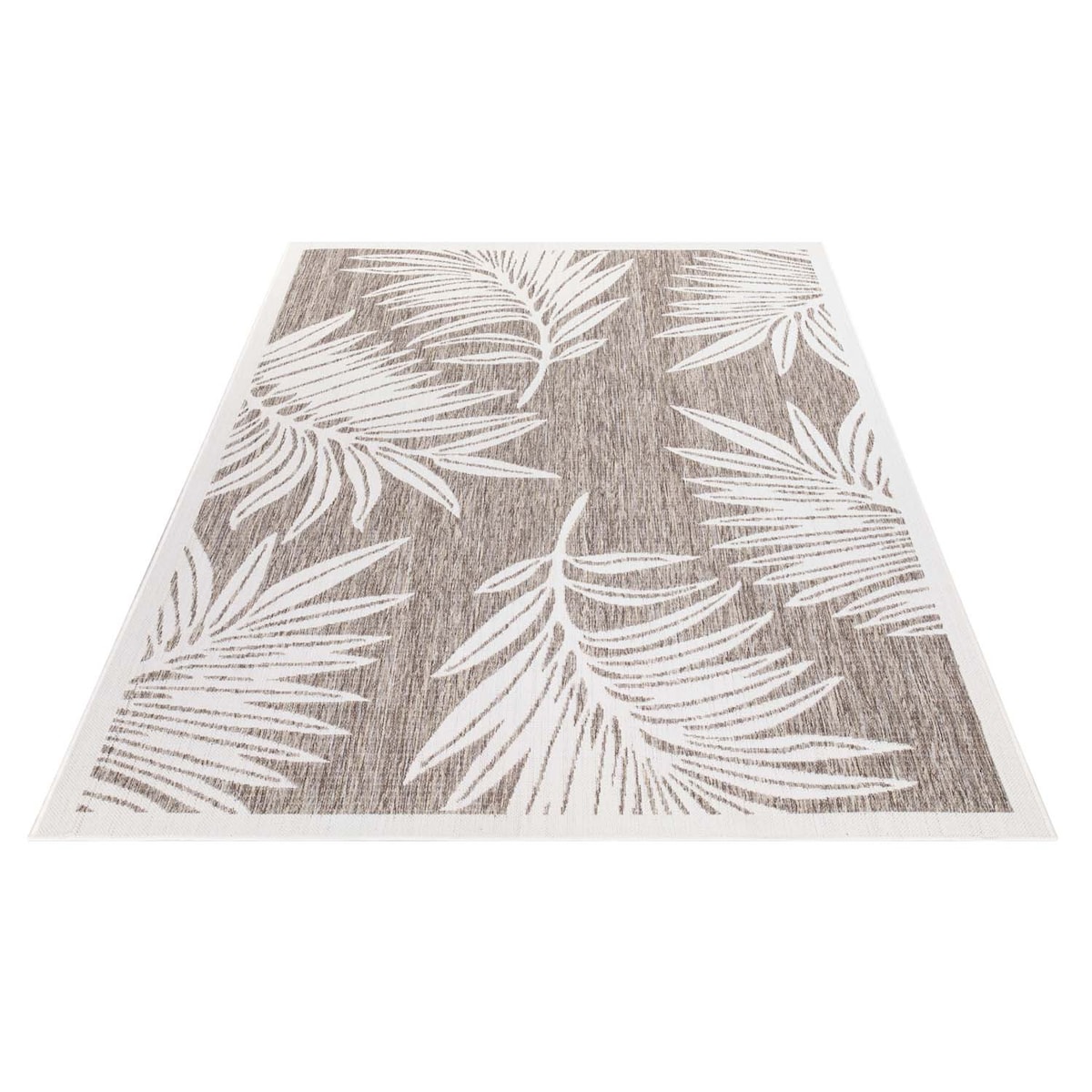 Dywan na zewnątrz i do wnętrz roślinny Sunny 4680 Beż Krem 160x230