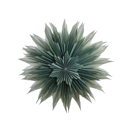 Dekoracja świąteczna GRONA Gwiazda 96 cm Zielony