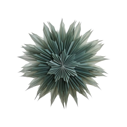 Dekoracja świąteczna GRONA Gwiazda 96 cm Zielony