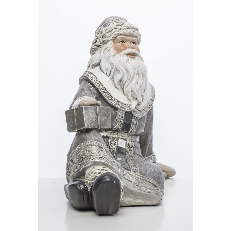 Figurka świąteczna Święty Mikołaj 16x20x13 cm SEDUTA