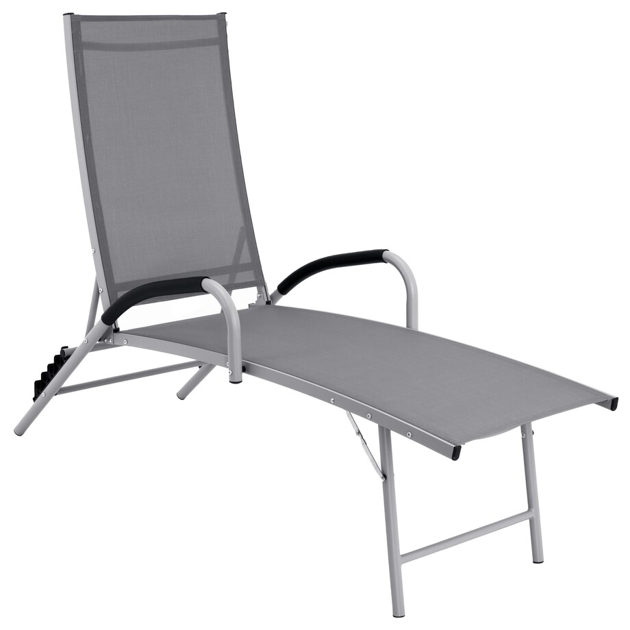 Leżanka aluminiowa SKŁADANA ogrodowa regulowana
