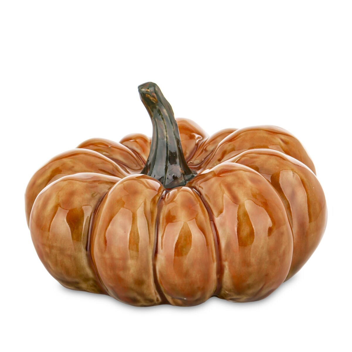 Dekoracja - dynia 12x16x16 cm ZUCCA płaska