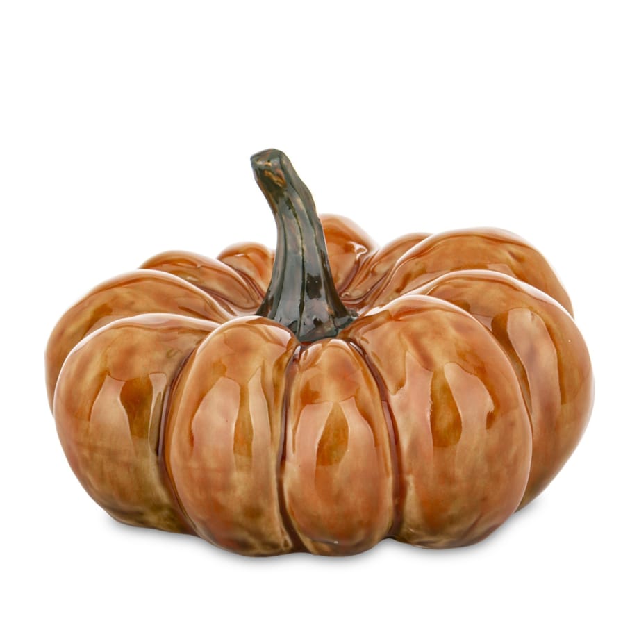 Dekoracja - dynia 12x16x16 cm ZUCCA płaska