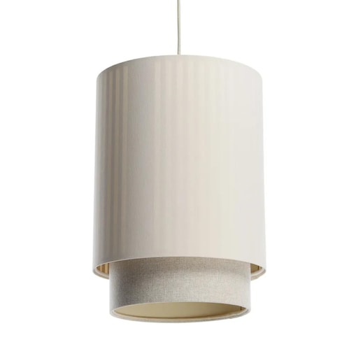 Lampa wisząca DUO LAMI LINE 25 kremowa