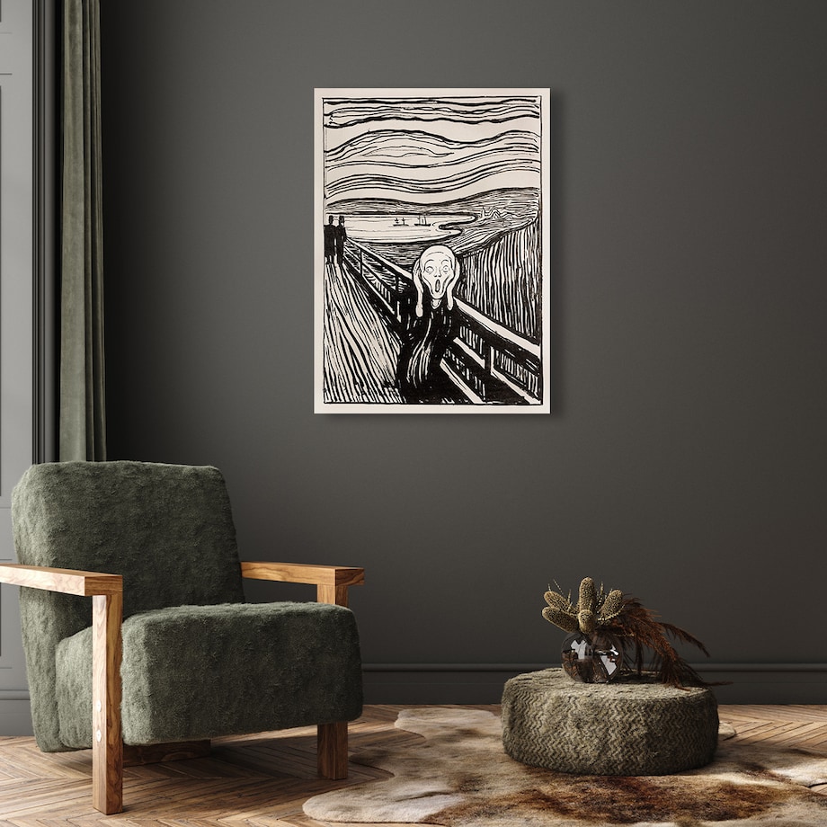 Krzyk Edvard Munch obraz 70cm x 90cm