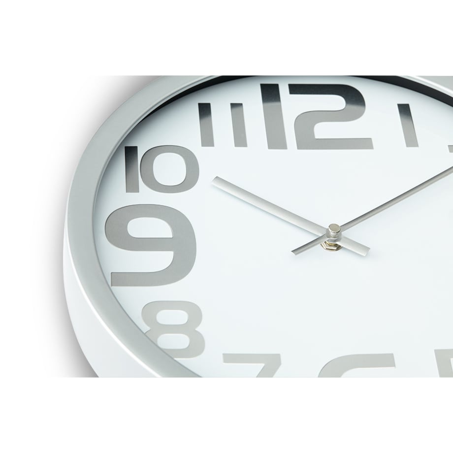 Konsimo TEMPO Zegar, srebrny