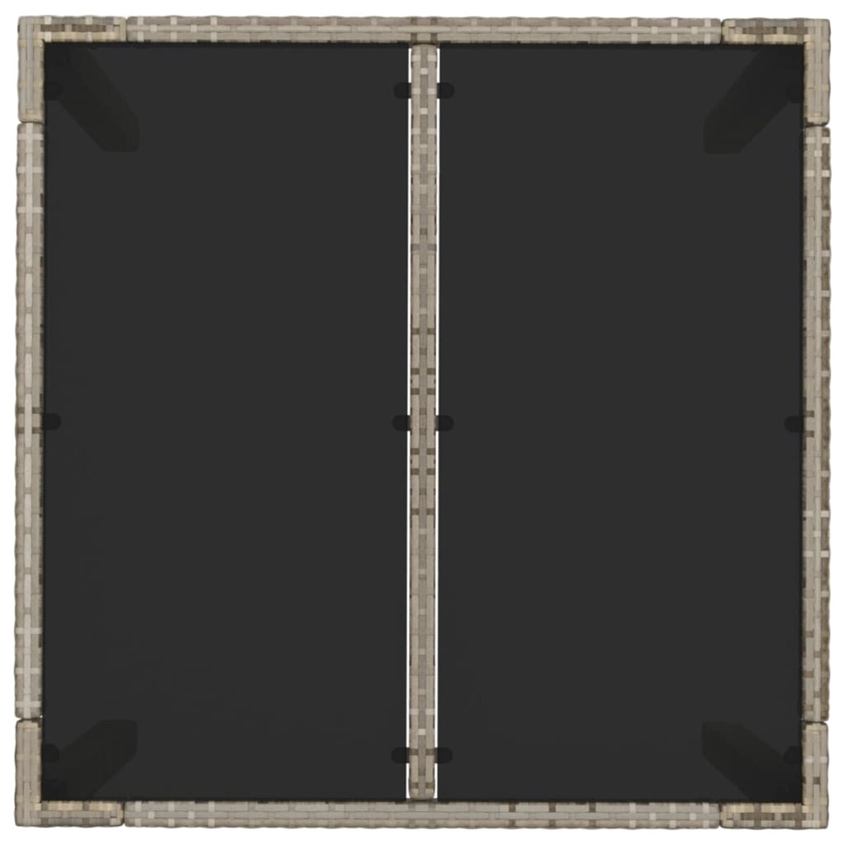 vidaXL 5-cz. zestaw mebli ogrodowych z poduszkami, szary, rattan PE