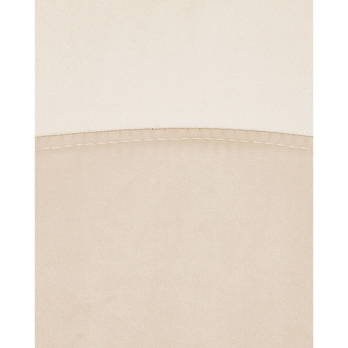 Fotel bujany welurowy beżowy ELLAN