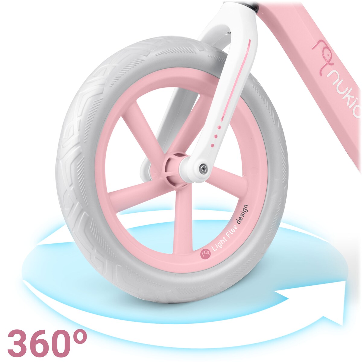 Rowerek biegowy dla dzieci Light Flee Nukido