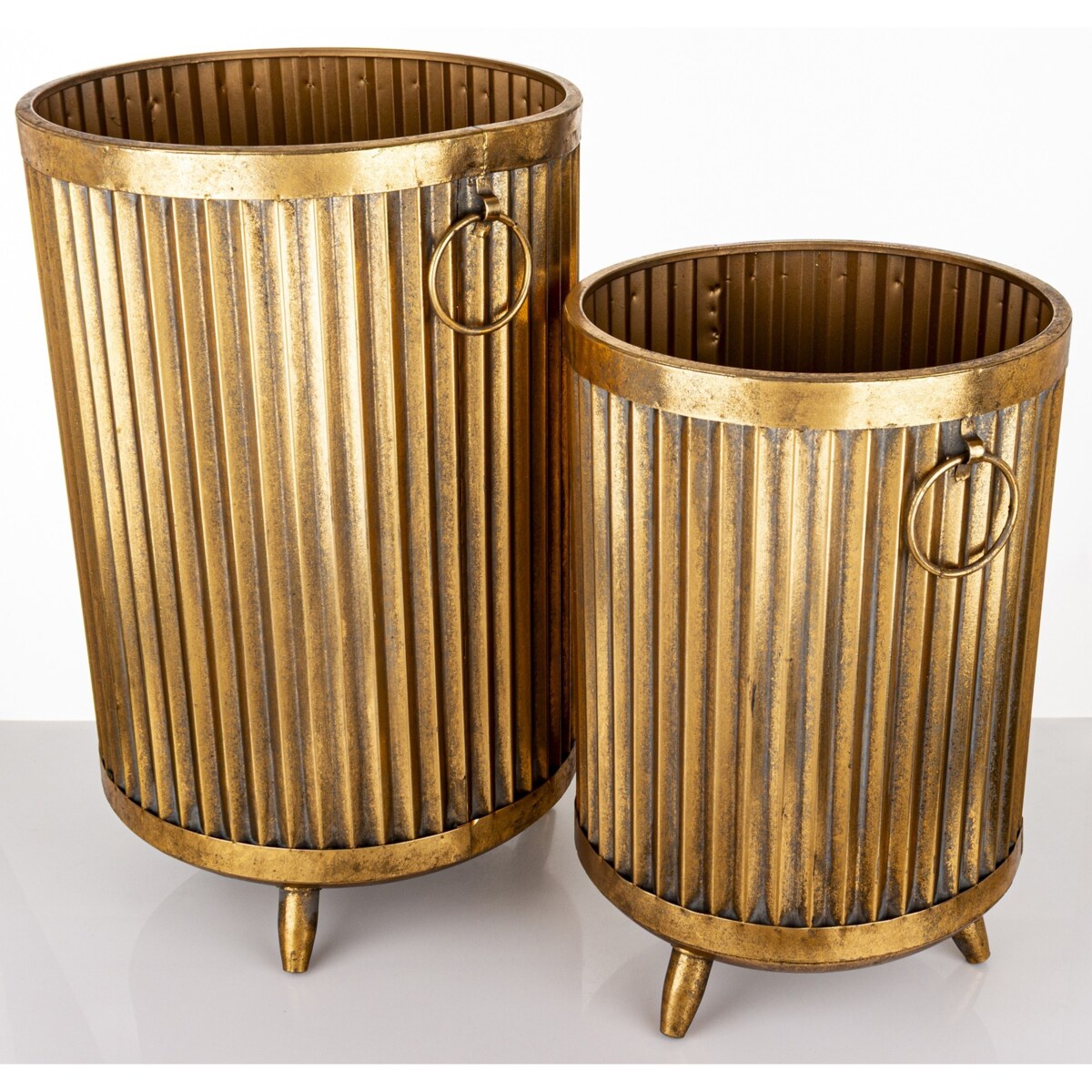 Osłonka - 2 szt. złote 55x34cm i 44,5x29 NAYANA-2 wysokie