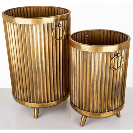 Osłonka - 2 szt. złote 55x34cm i 44,5x29 NAYANA-2 wysokie