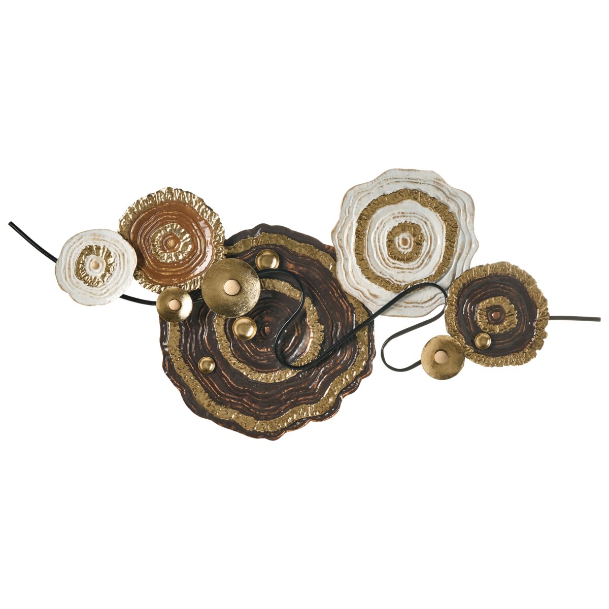 Dekoracja ścienna IRIDIUM Metal 55 cm Kolorowy