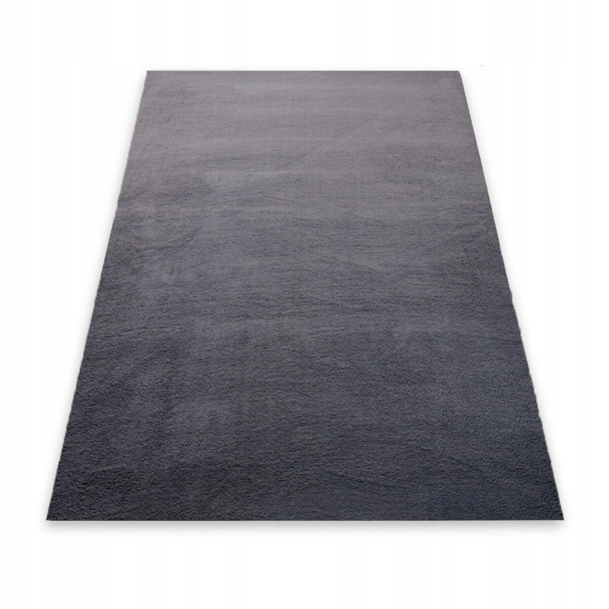 Dywan pluszowy ciemnoszary miękki miły rabbit 160x220 cm