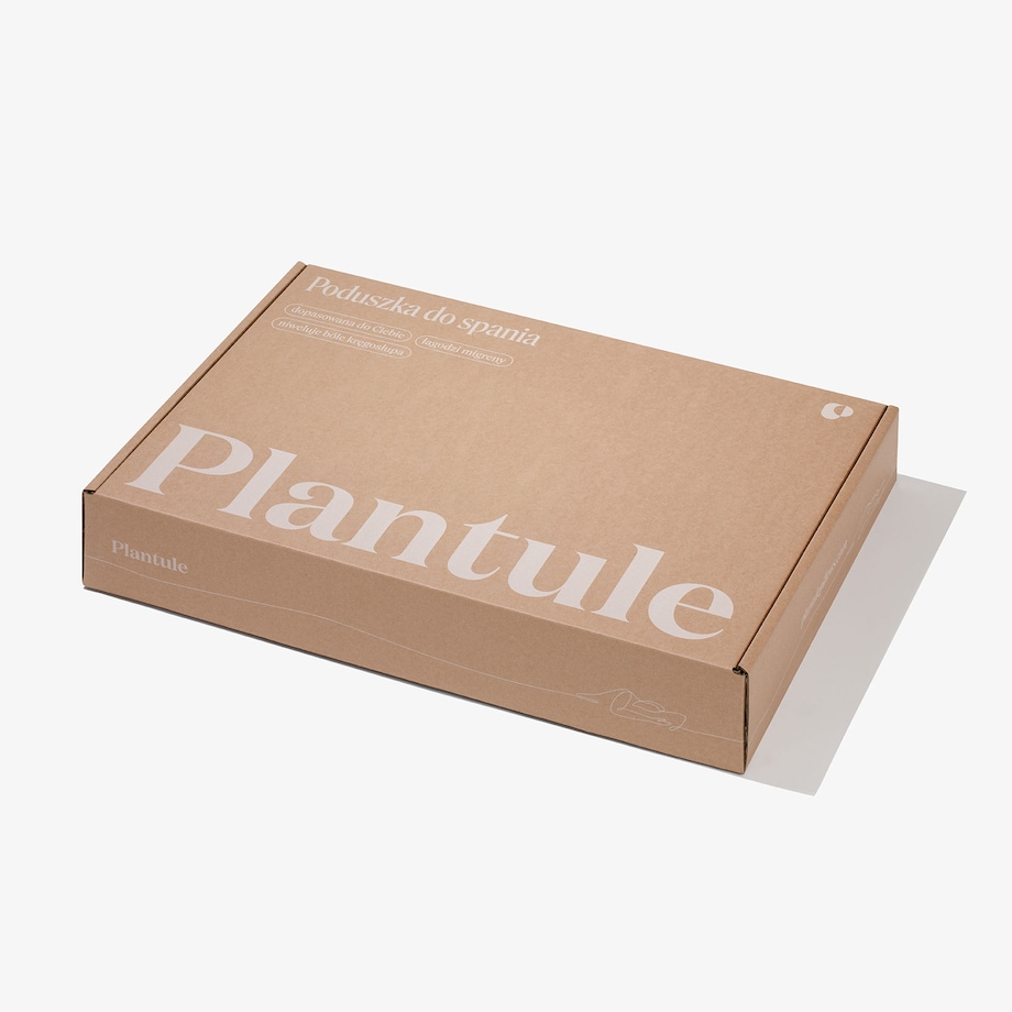 Poduszka z łuską prosa 45x60 cm