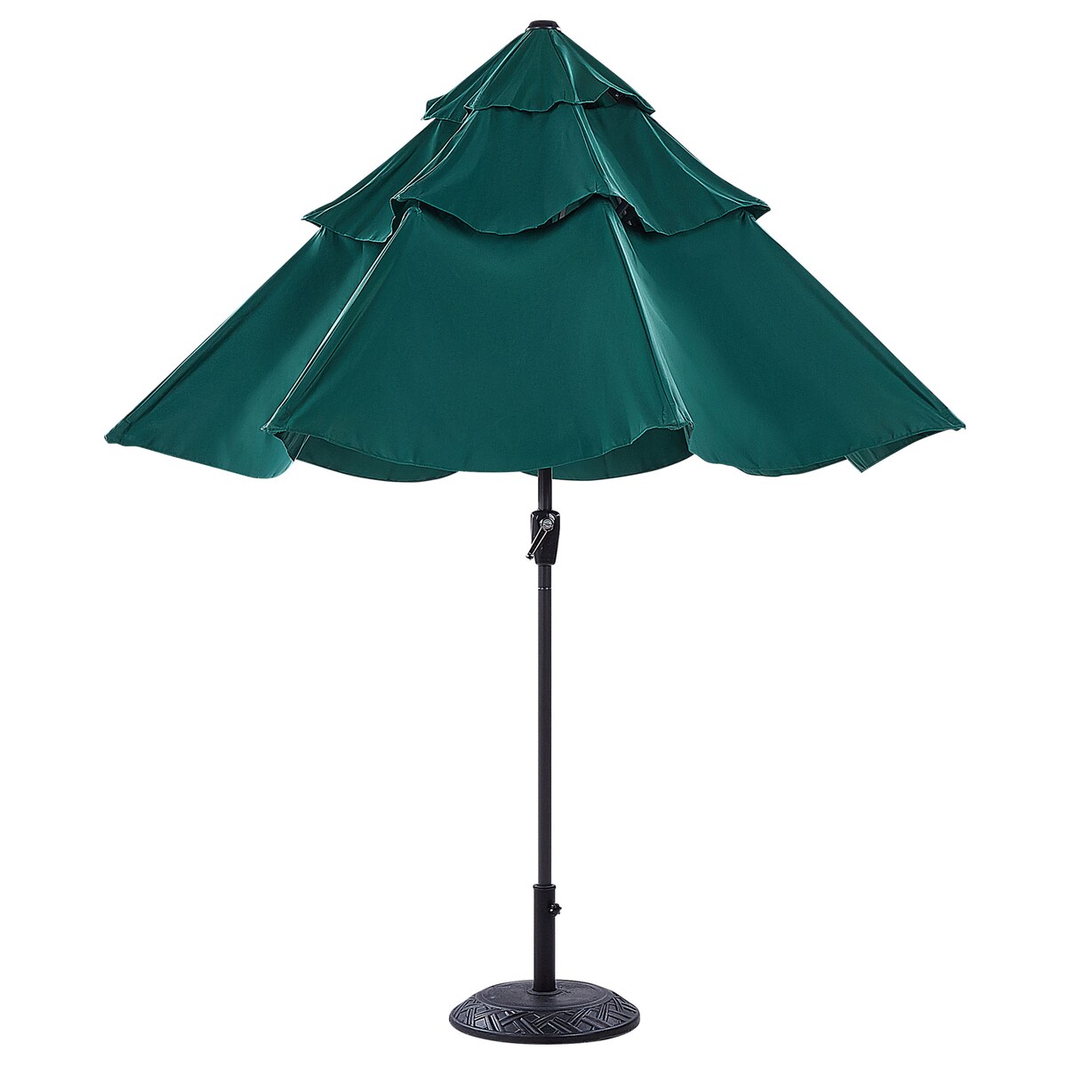 Parasol ogrodowy 285 cm BIBIONE Szmaragdowy