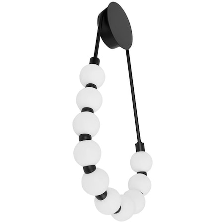 Kinkiet App1661-W Czarny, Metal