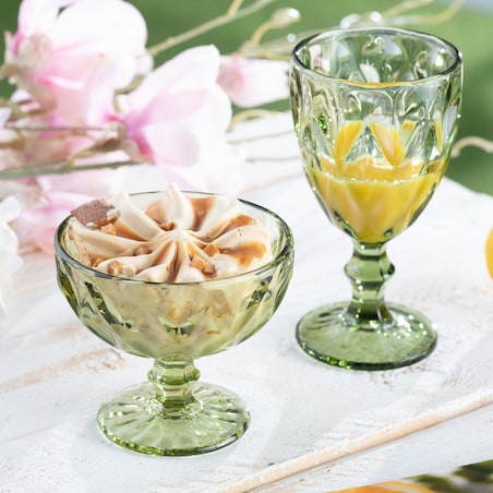 Kieliszek Basic Green, 9 x 17 cm