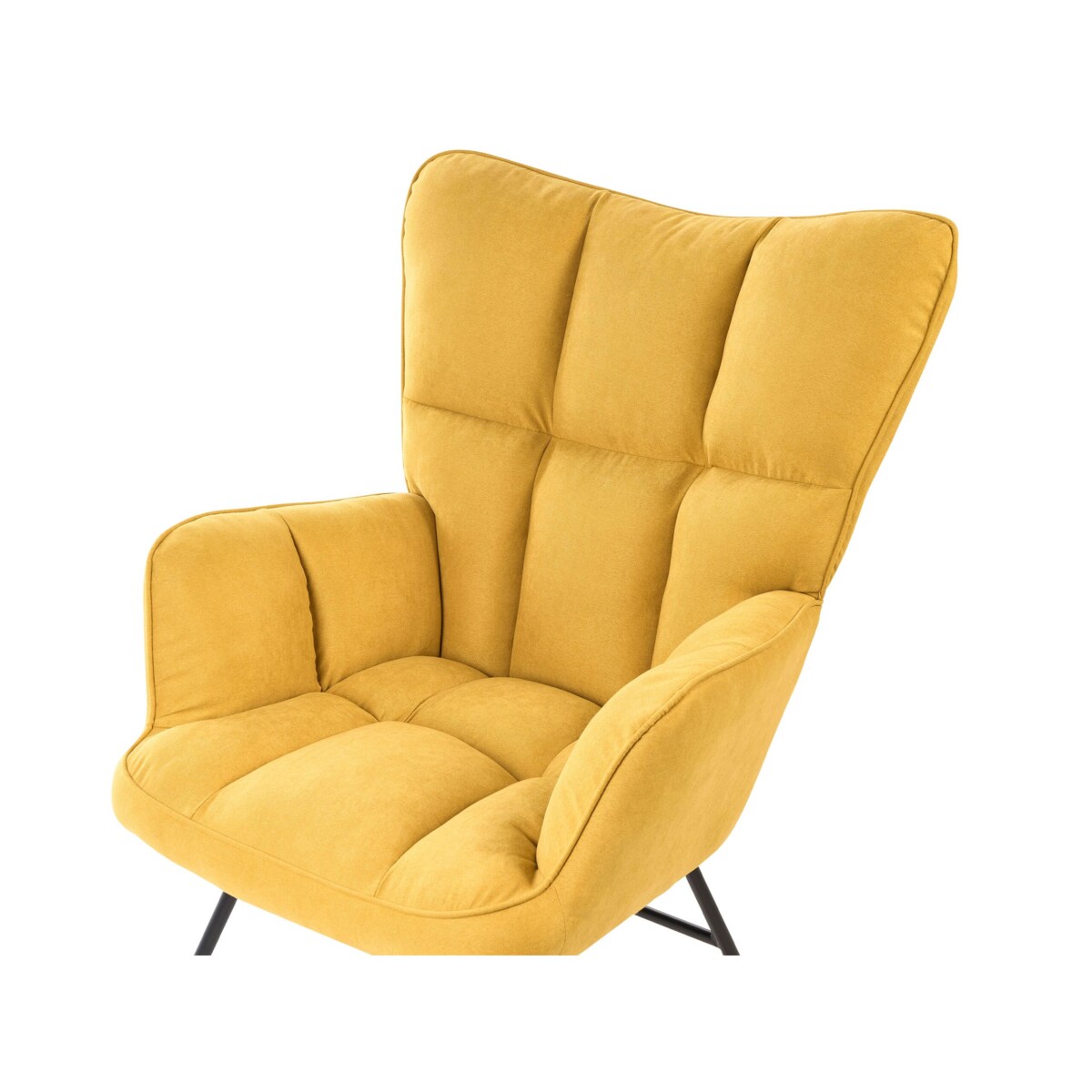 Fotel bujany żółty OULU