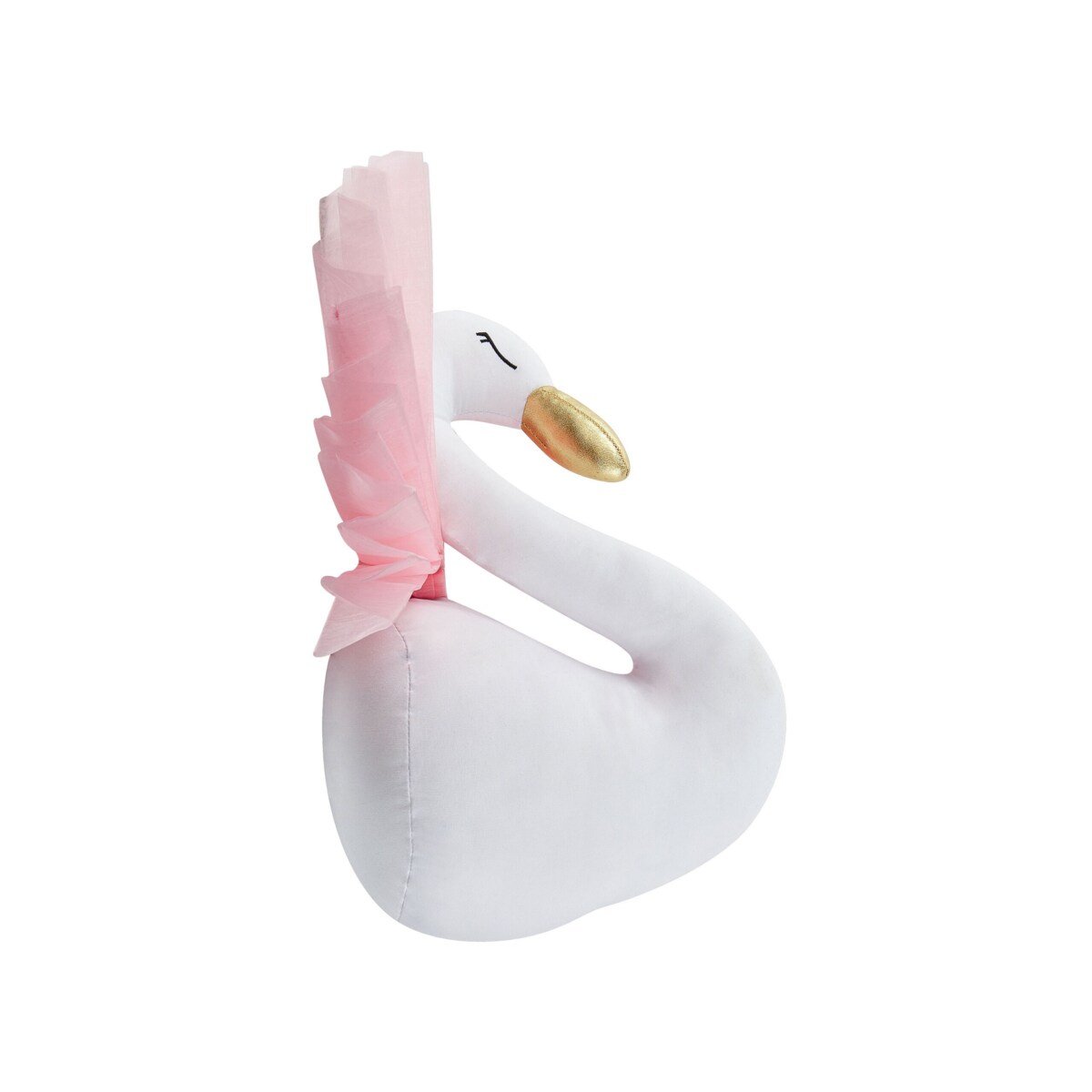 Pluszowa dekoracja ścienna łabędź biały ODETTA