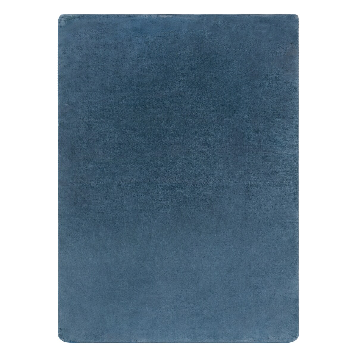 Dywan POSH Shaggy niebieski gruby, pluszowy, 50x80 cm