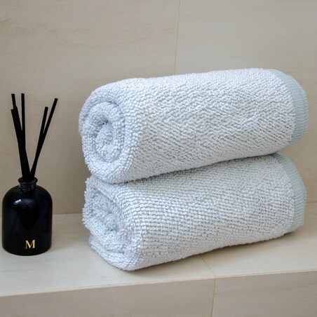 Ręcznik kąpielowy 50x100 POPCORN 600g/m2 szałwiowy