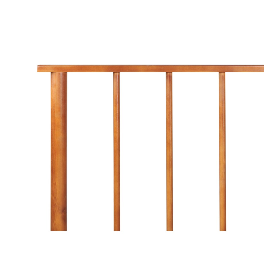 Łóżko drewniane 140 x 200 cm jasne BARRET II