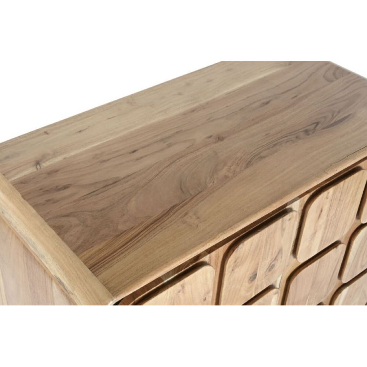 Komoda-barek z drewna akacjowego 100x90x45 cm ROBIN - IL