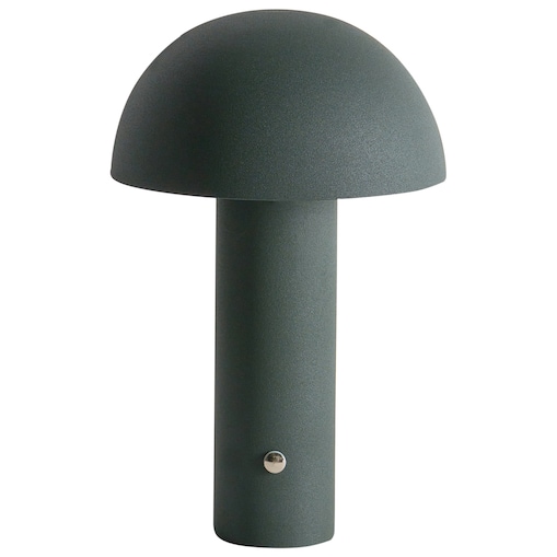 Bezprzewodowa lampa stołowa LED BOJO Ze ściemniaczem Metal Ciemnozielony