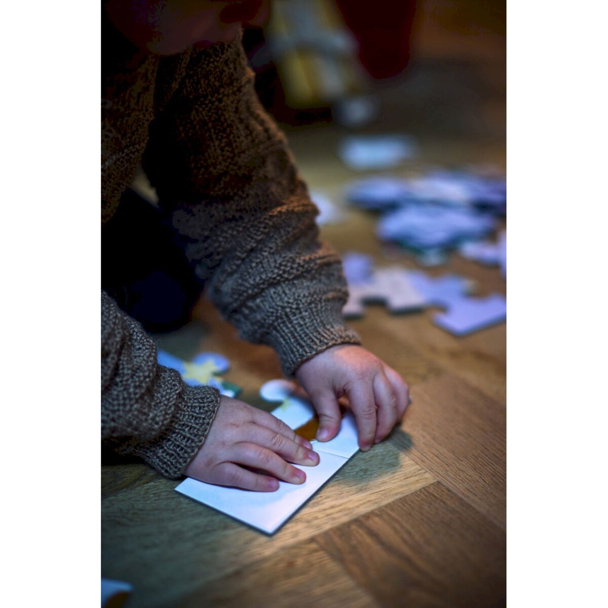 Filibabba Puzzle 30 el. (45x45 cm) Wonderful Winter - Forest friends