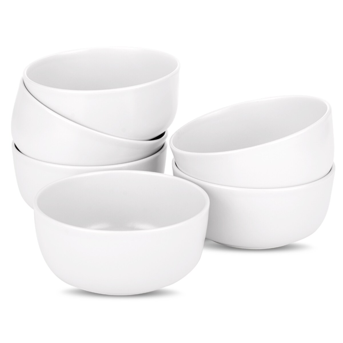 KONSIMO VICTO Zestaw misek dla 6 osób (6 elementów) biały