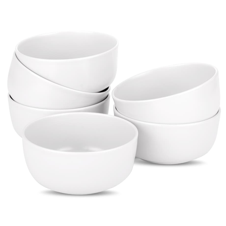 KONSIMO VICTO Zestaw misek dla 6 osób (6 elementów) biały