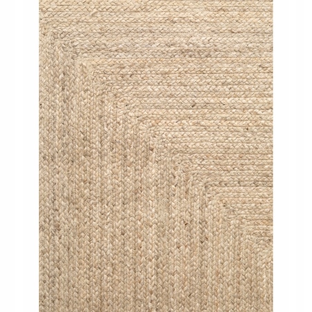 Dywan jutowy do salonu 200x300cm,dwustronny naturalny beżowy dywan z juty