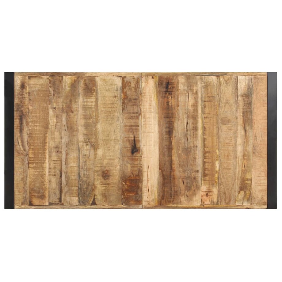 vidaXL Stolik kawowy, 140 x 70 x 40 cm, surowe drewno mango