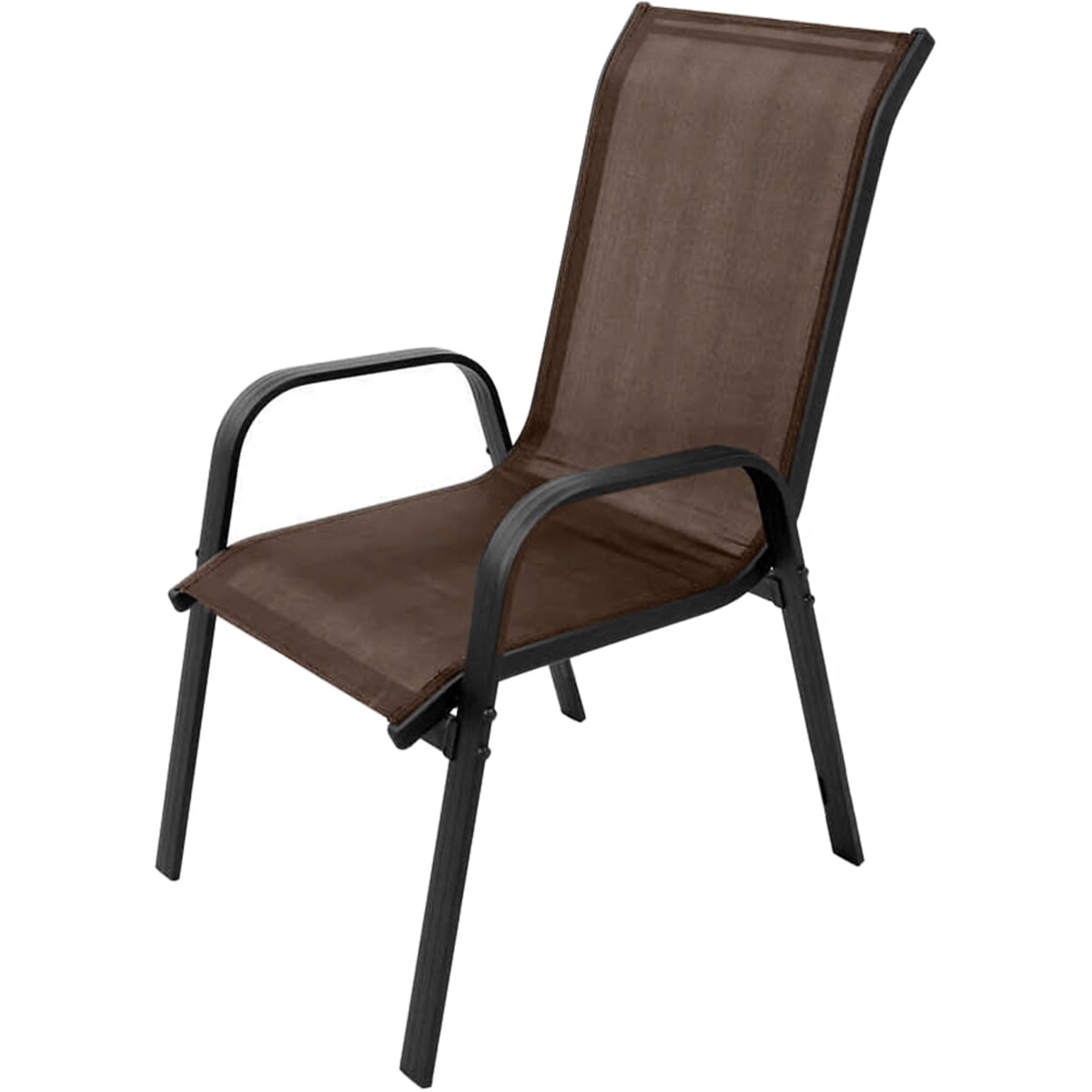 Stół Kwadrat Island 70Cm + 4X Krzesło Sofia Brąz